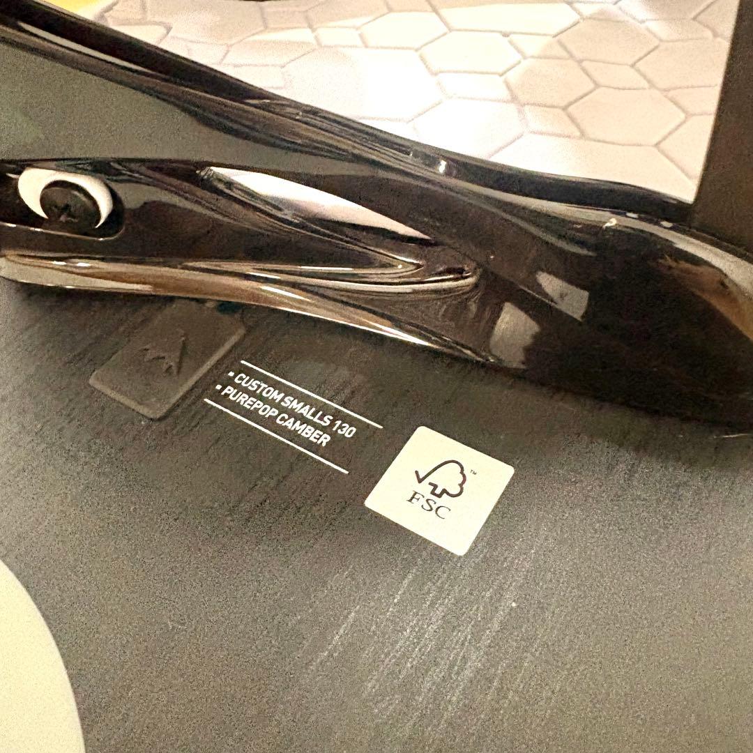 BURTON Custom board 130cm バインディング付き