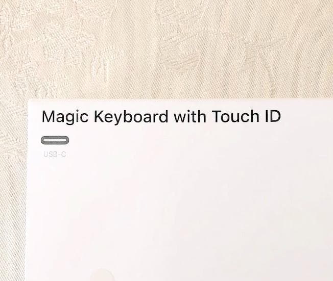 使用1回のみ｜最新｜USB-C｜Touch ID｜Magic Keyboard