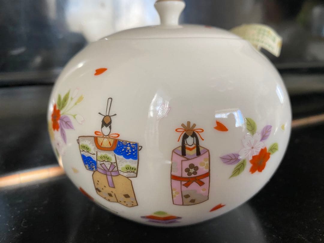 ひな祭りデザイン茶器セット