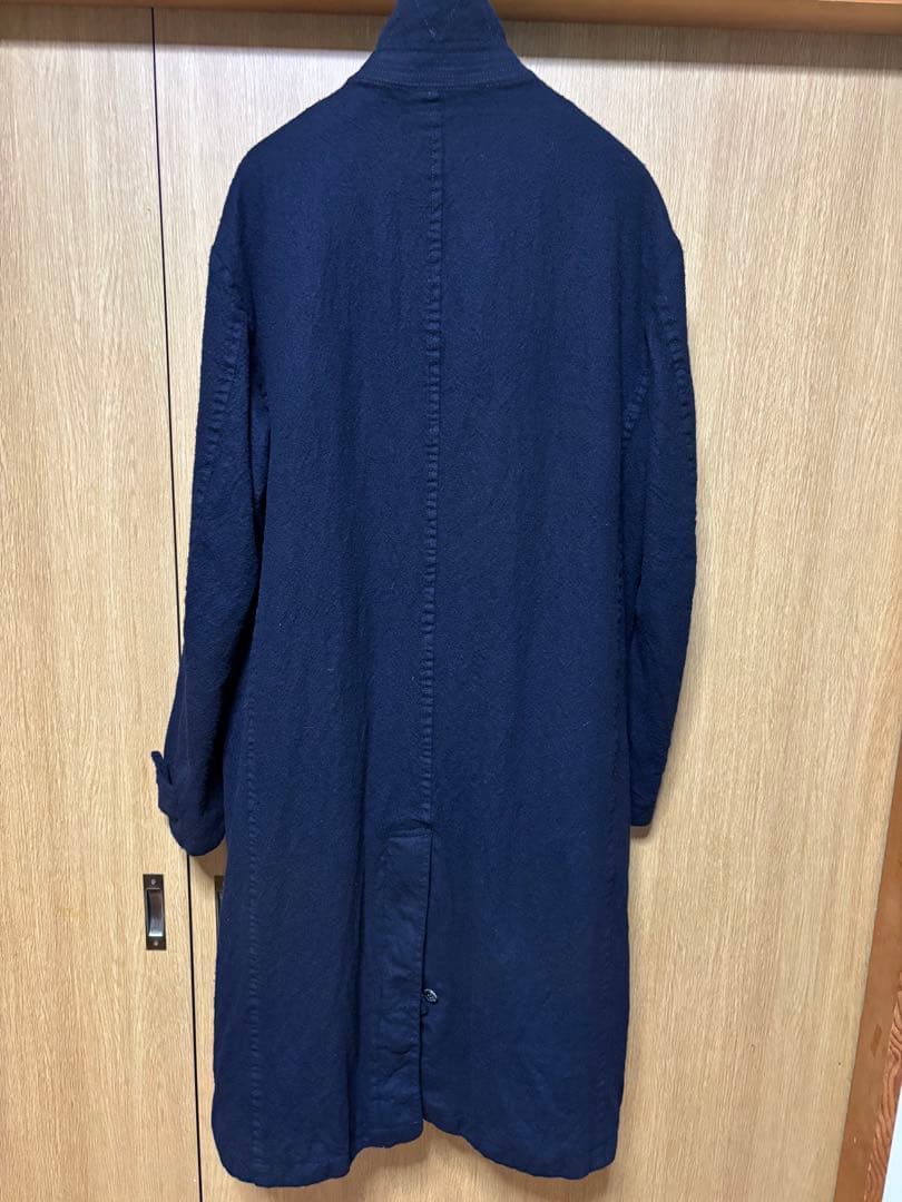 COMME des GARCONS HOMME ウールサージ縮絨コート