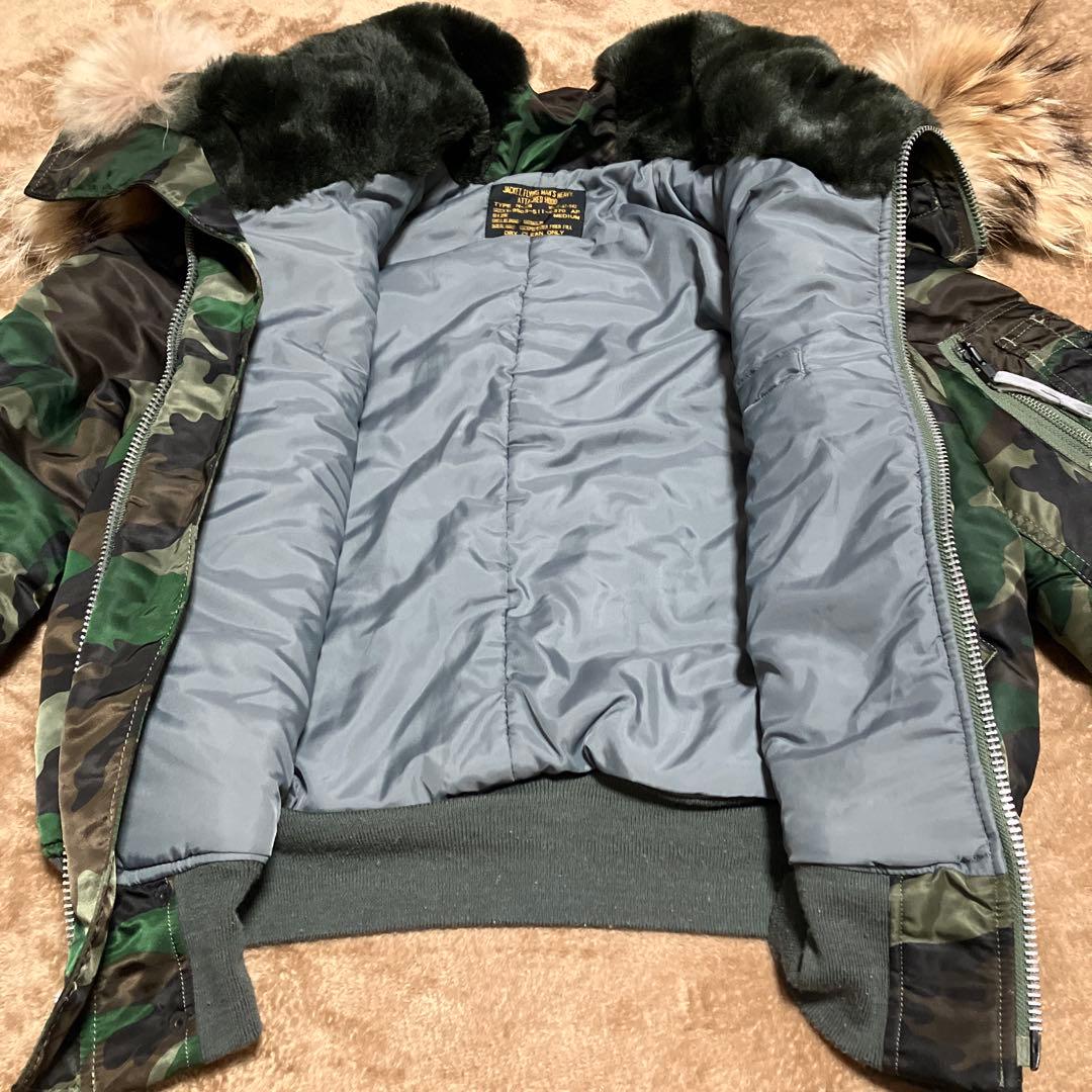 military N-2B flight bomber jacket n2b短丈