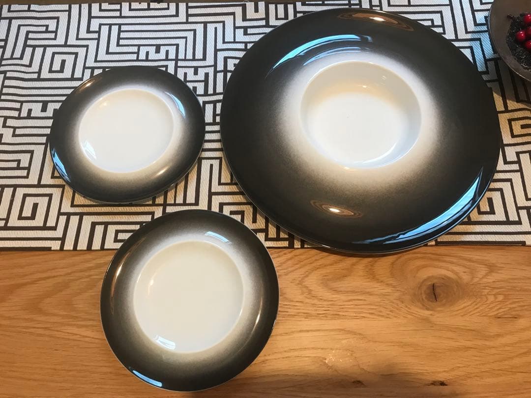 最終価格！未使用品　RAYNAUDレイノー　エクリプスプレート大皿1枚、小皿2枚