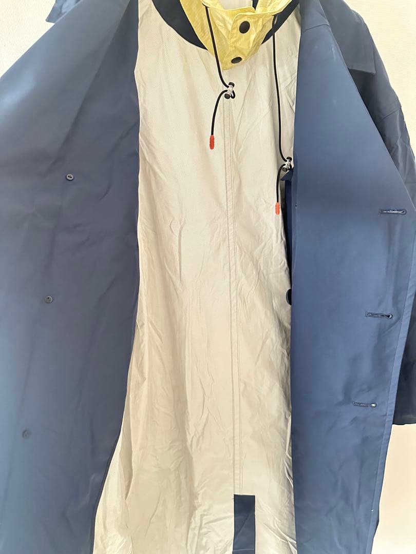 Julien David ネイビー トレンチコート