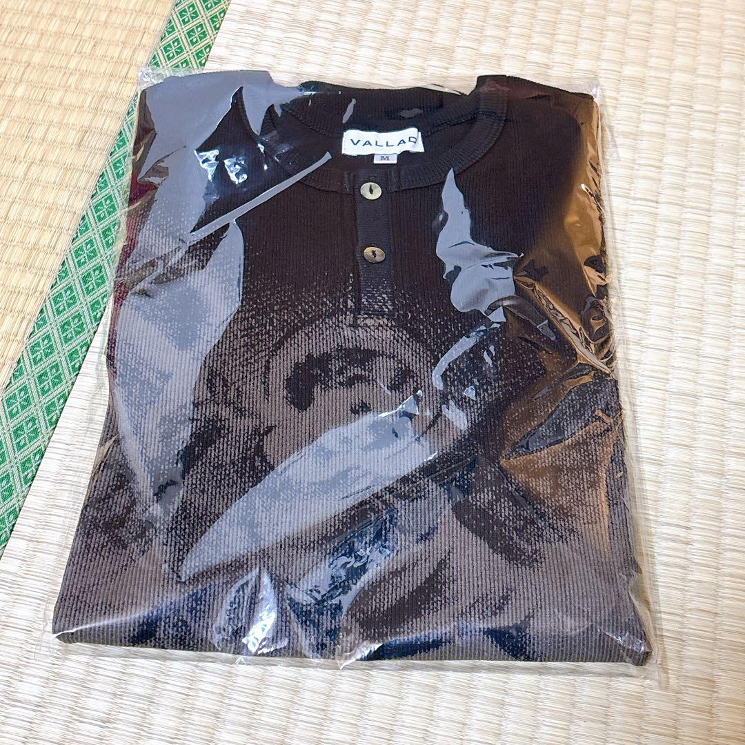 VALLAD V.HENRY NECK L/S サーマル ブラック M IO