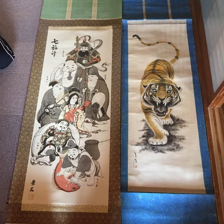 掛け軸2点まとめ売り