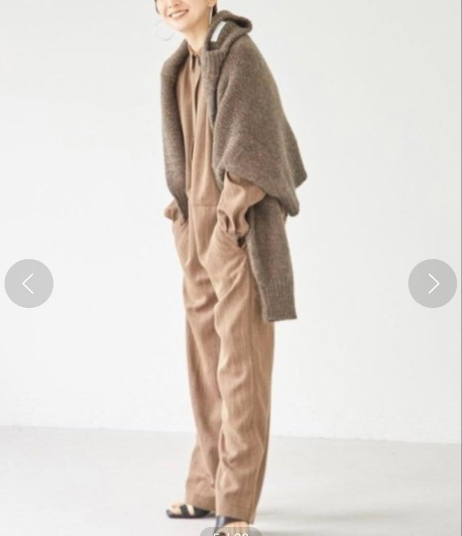 美品! todayful ヘリンボーンシャツコンビメゾン 36