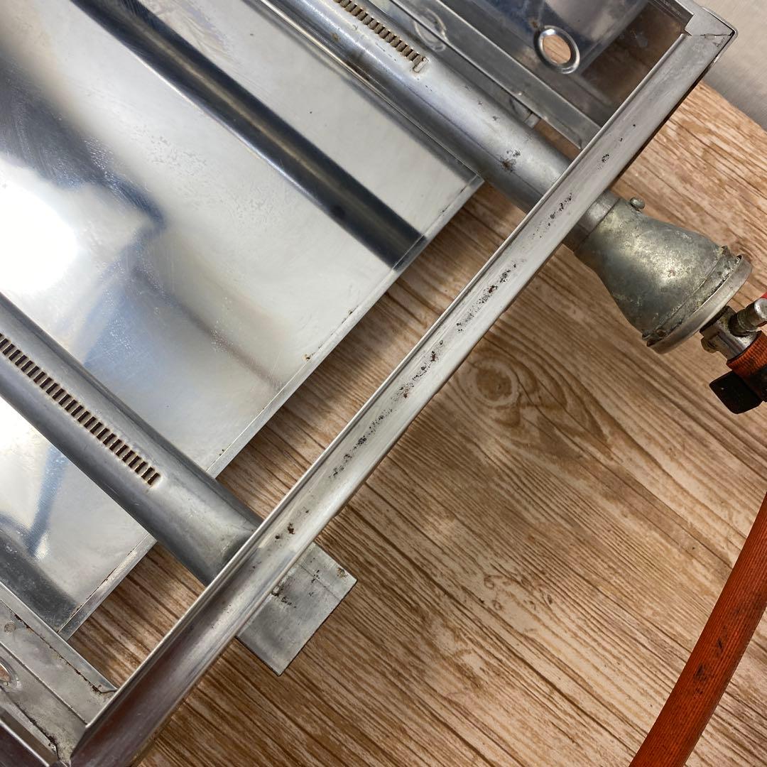 中古品涌井工業 おでんなべ 6ツ切 蓋付プロパン用 約48×38×H31㎝