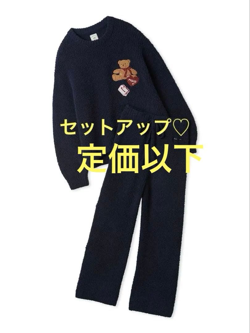 ベビモコ ベア さがら セットアップ 新品未使用 ジェラートピケ