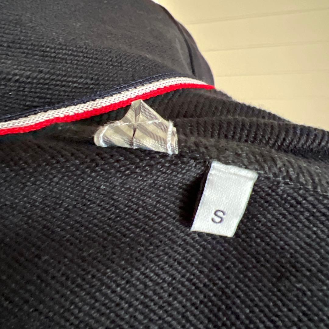 MONCLER ガムブルー　フード付きジップアップパーカー