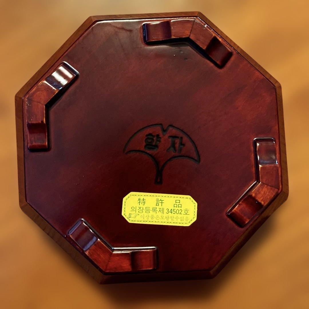 韓国伝統工芸品　螺鈿漆器　八角盛鉢　特許品　향자 ヒャンジャ　6段