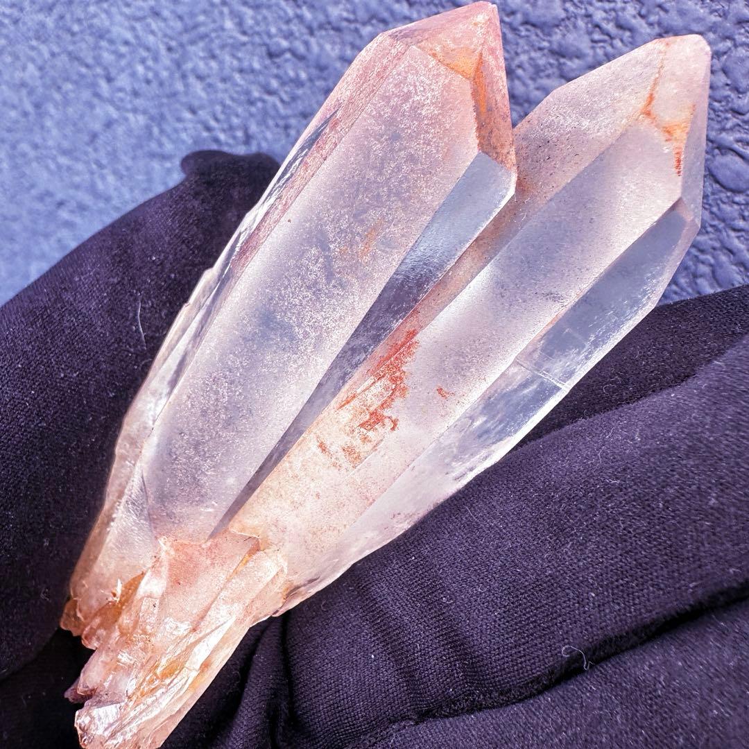 希少❗️高透明度❗️超綺麗♡超強いパワー ピンクヒマラヤ クラスター天然石A1501