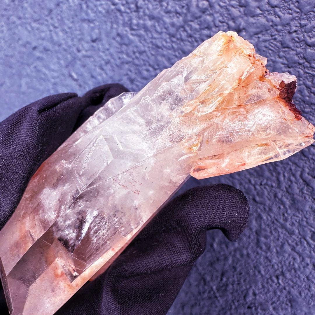 希少❗️高透明度❗️超綺麗♡超強いパワー ピンクヒマラヤ クラスター天然石A1501