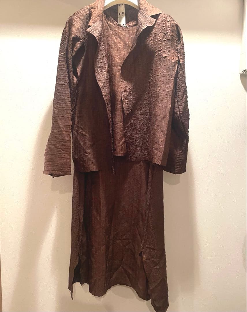 ISSEY MIYAKE ブラウス/ジャケット/スカート3点セット