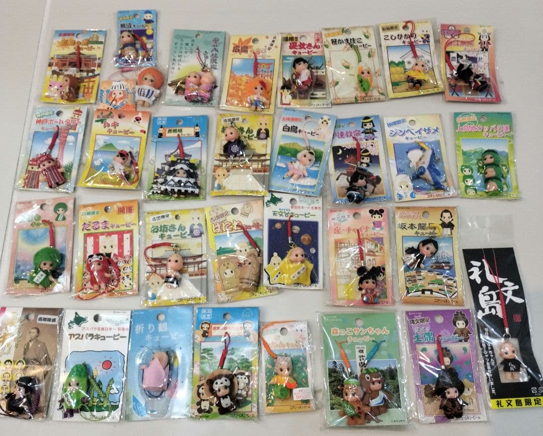 【お値下げ】ご当地キューピー　31個と折り鶴キューピー