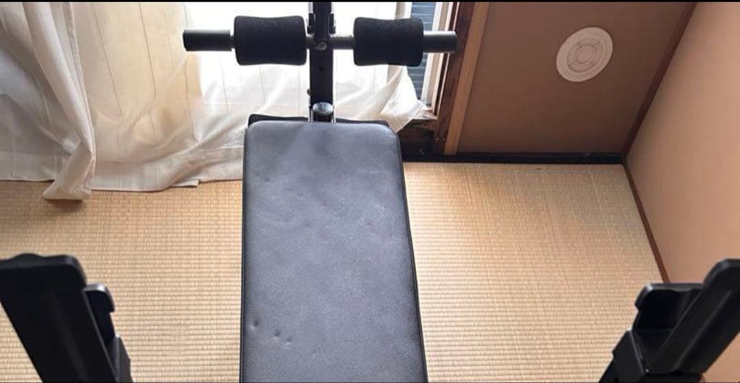 Hen ウエイトトレーニングベンチプレスセット 手渡し限定