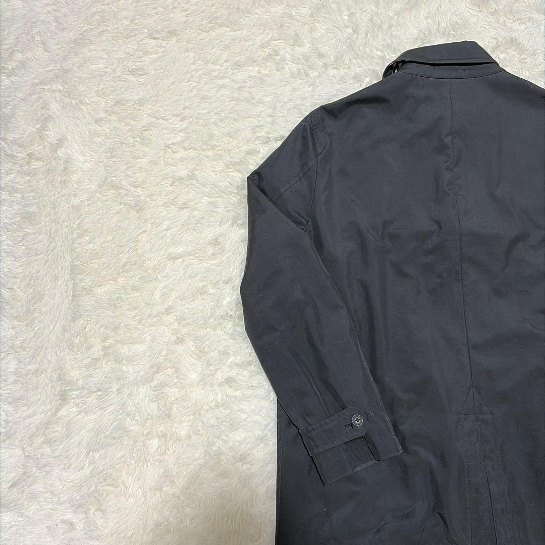 BURBERRY BLACKLABEL ステンカラーコート　黒　L