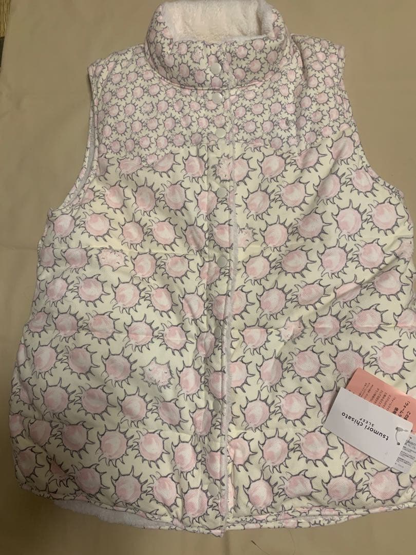 新品ツモリチサトふわふわあったかベスト