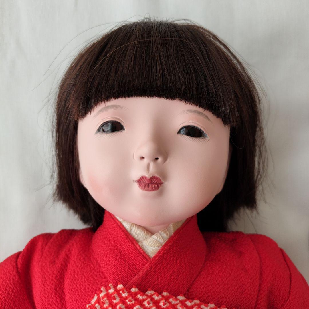 【美品】工房朋 市松人形 工芸品