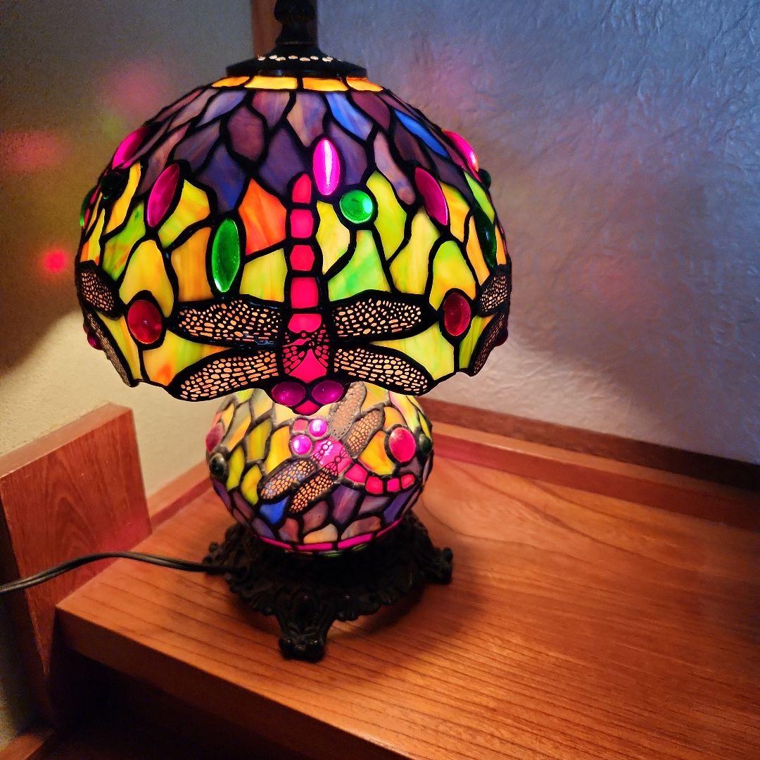 ステンドグラスライト★トンボ