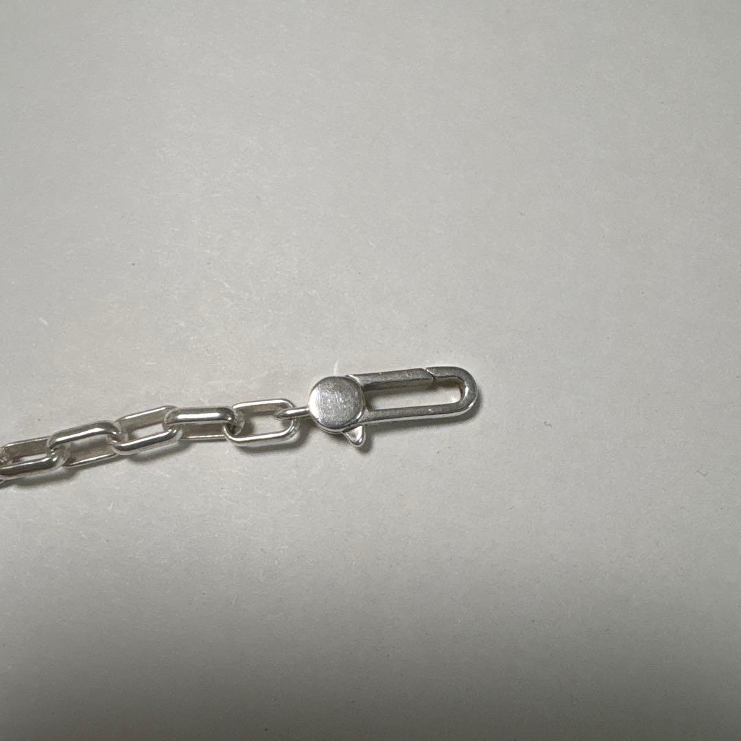 【美品】正規品　グッチ　インターロッキング　シルバーチェーンネックレス