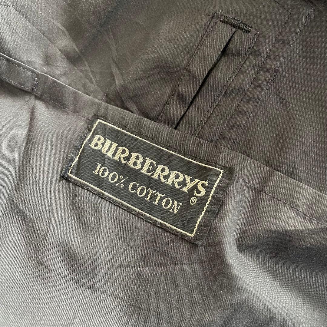 Burberrys 一枚袖 C100 無双仕立て ネイビー ステンカラーコート