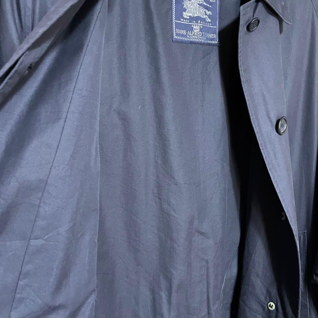 Burberrys 一枚袖 C100 無双仕立て ネイビー ステンカラーコート