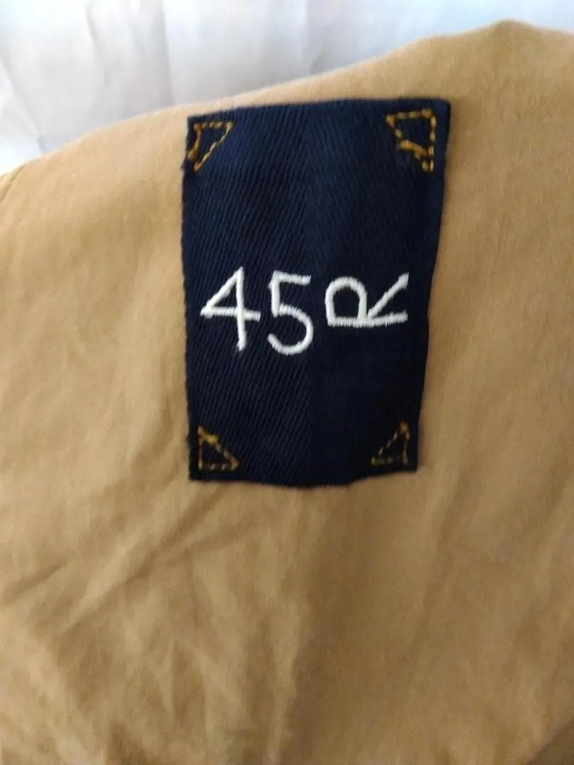 【新品未使用】45R ワンピース バーガンディ色　コットン　鮮やか色合い　日本製