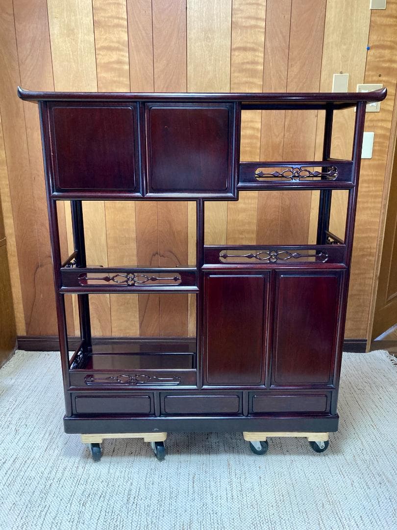 【直接引取限定】 飾り棚 アンティーク家具