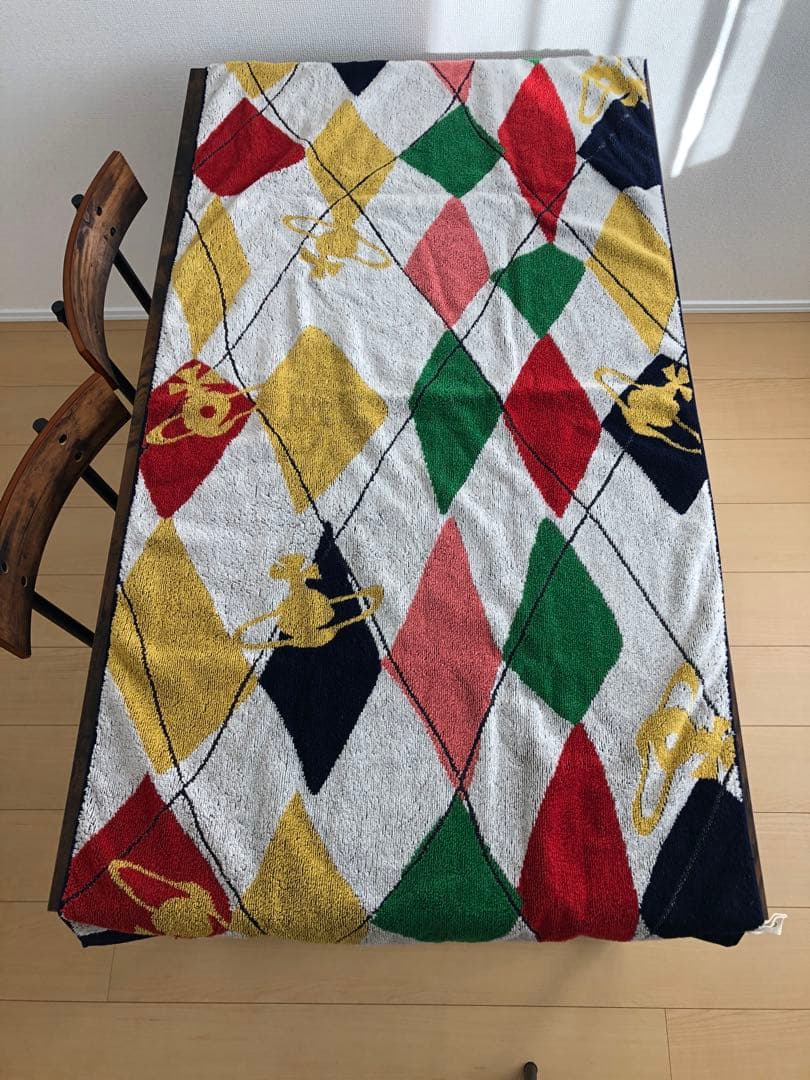 ヴィヴィアンウエストウッド　ハーレクイン　ブランケット　バスタオル