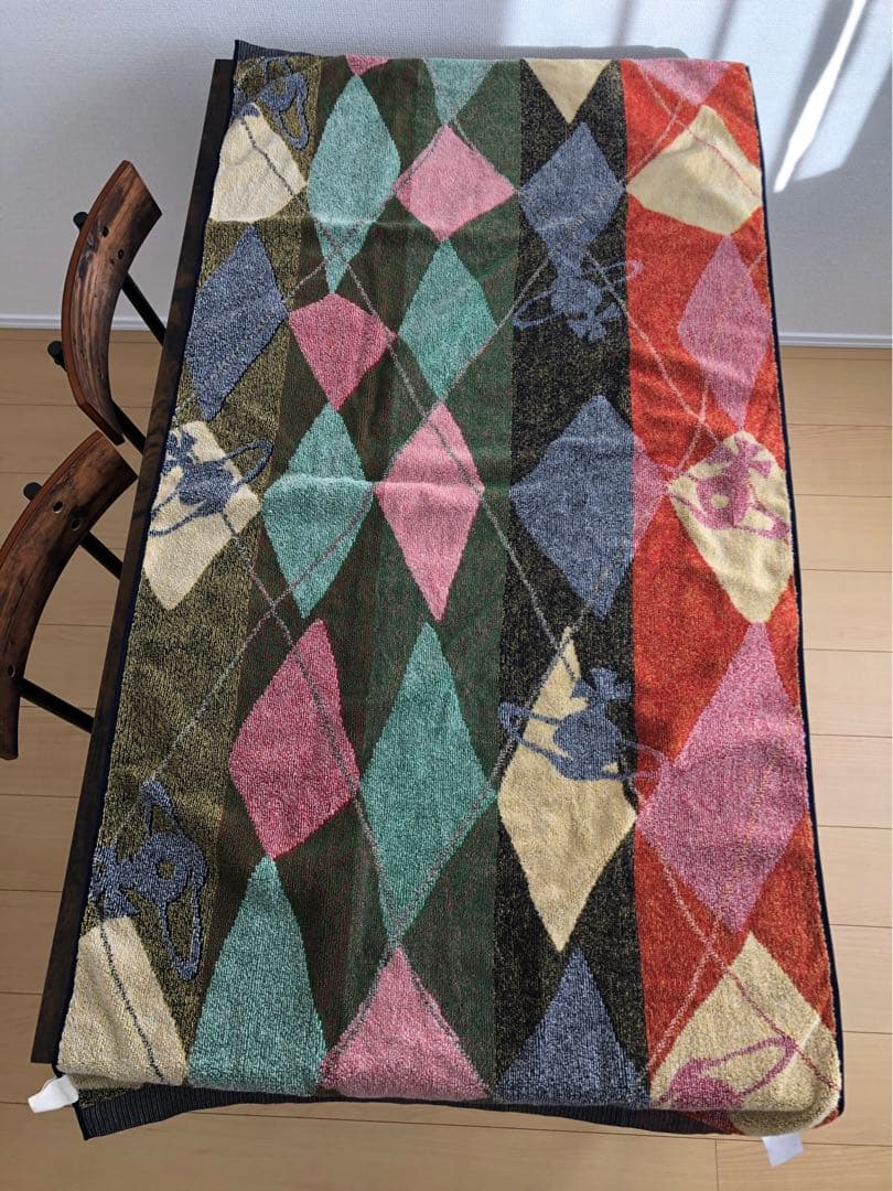 ヴィヴィアンウエストウッド　ハーレクイン　ブランケット　バスタオル