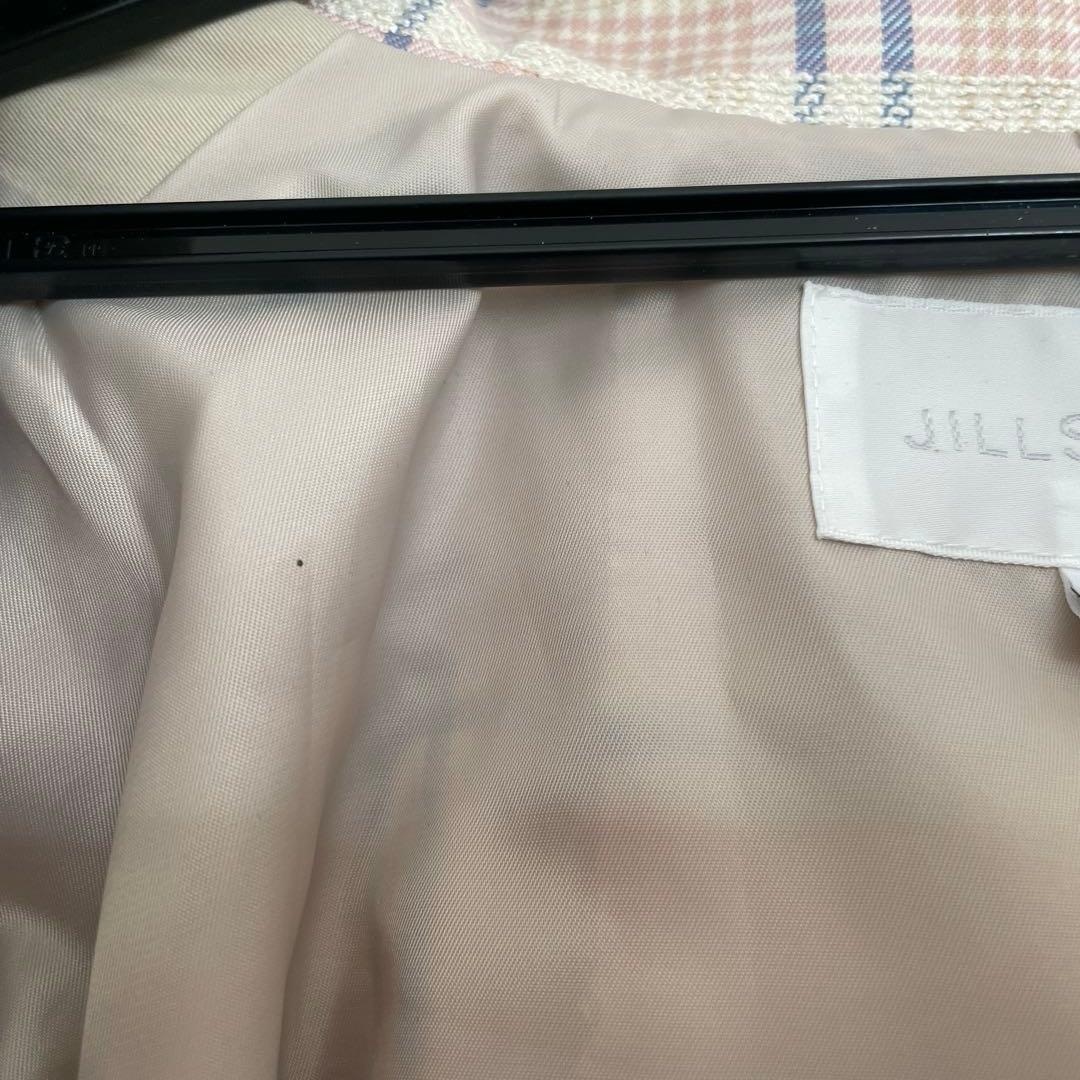 ジルスチュアート　アンドレアチェックトレンチコート　S　浜辺美波さん　ドラマ着用