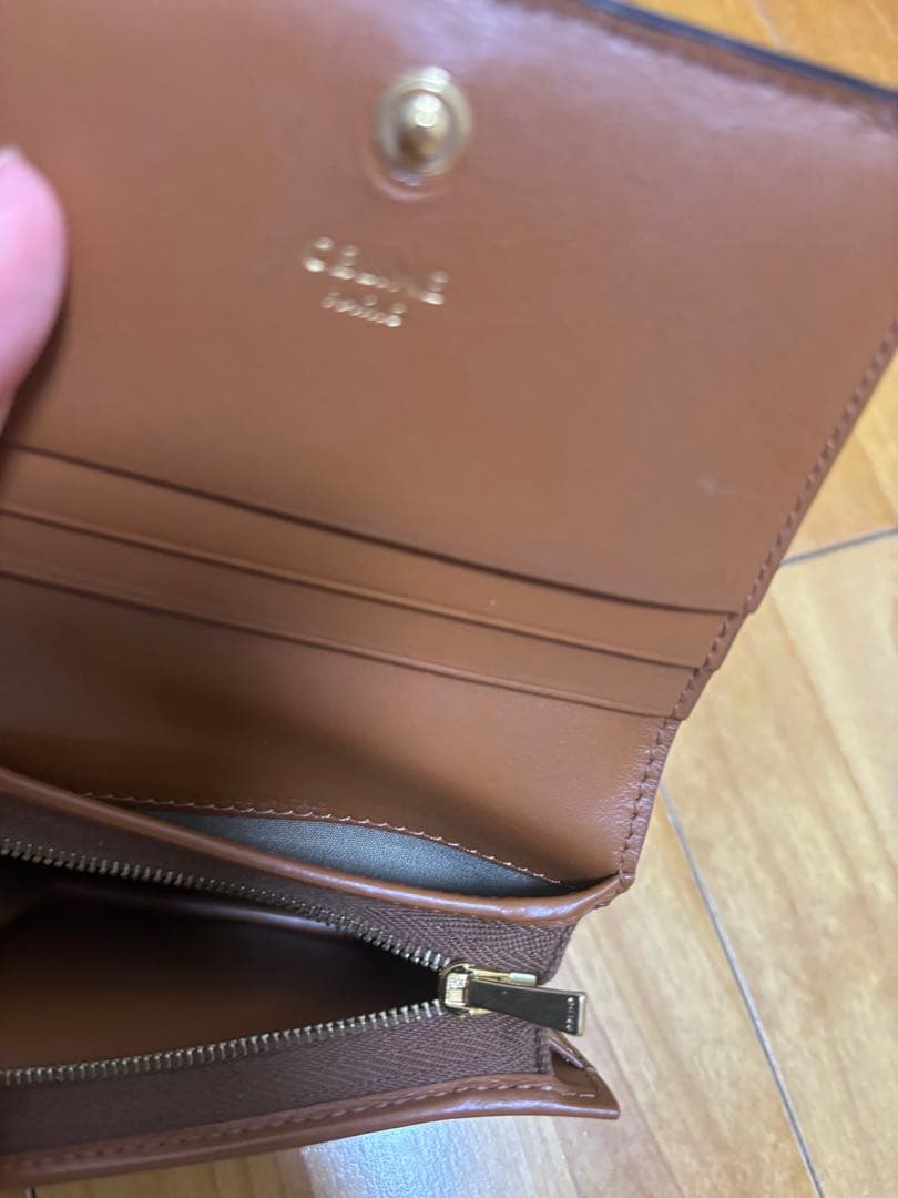 【即購入OK】セリーヌ　トリオンフ　二つ折り財布