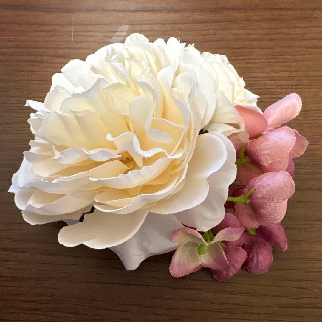 袴　160cm キャサリンコテージ　簡単着付け！　レースの肌襦袢つき　髪飾り付き