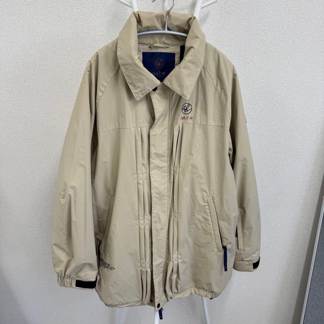 GAFH スノボ　2way ウェア　ジャケット　ベージュ　美品　スキー　uss2