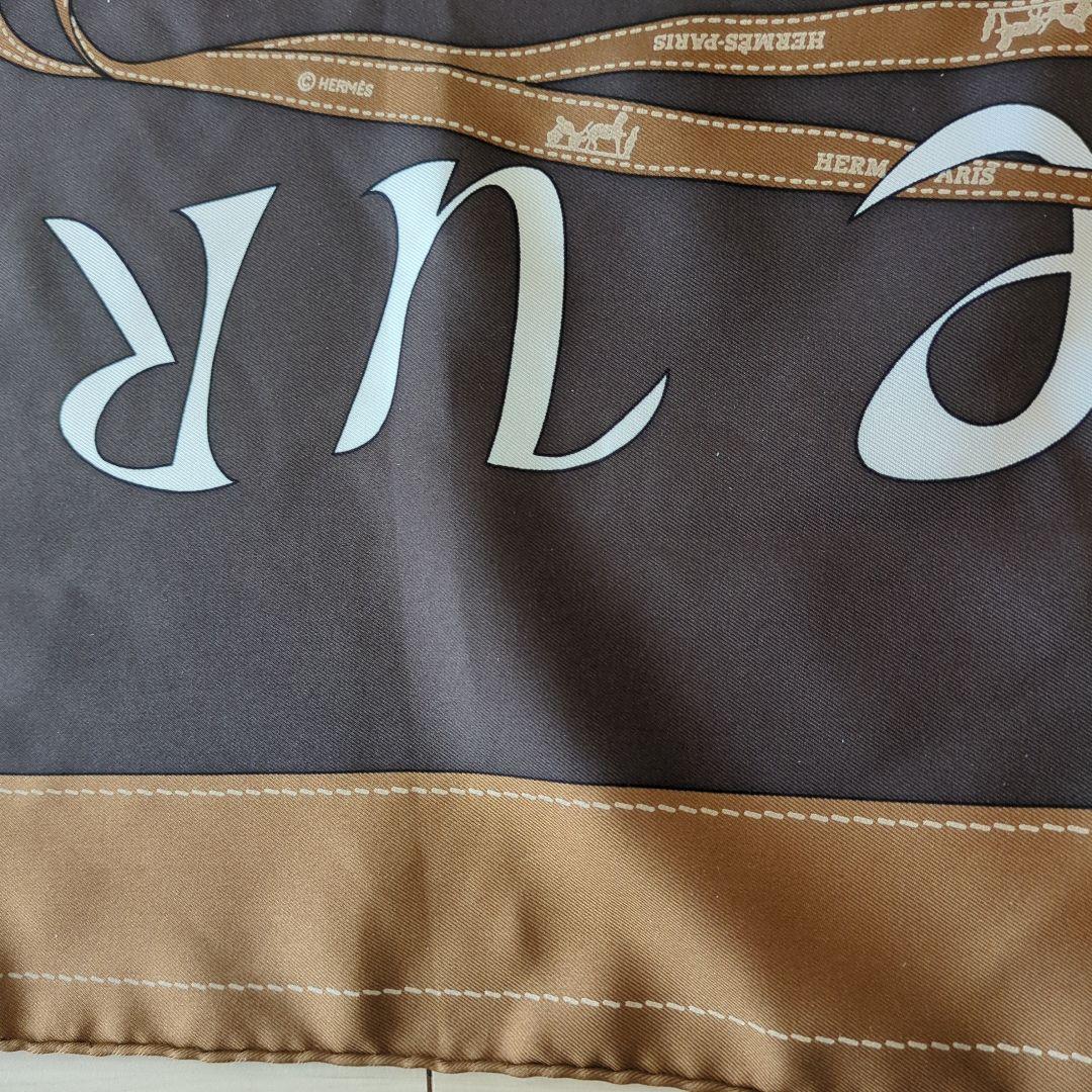 HERMES エルメスカレ90 ムッシュ＆マダム