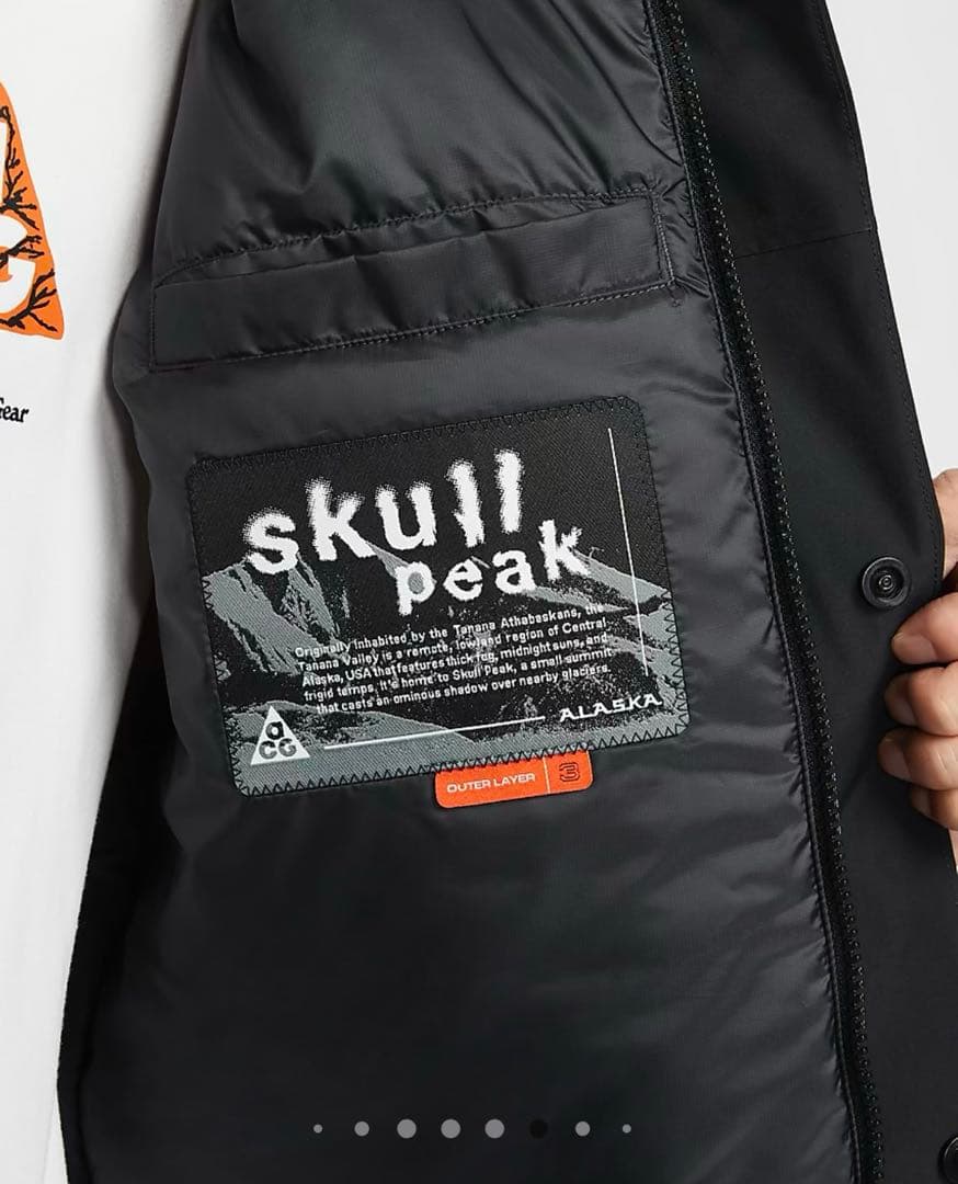 ACG primaloft skull peak マウンテンパーカー NIKE