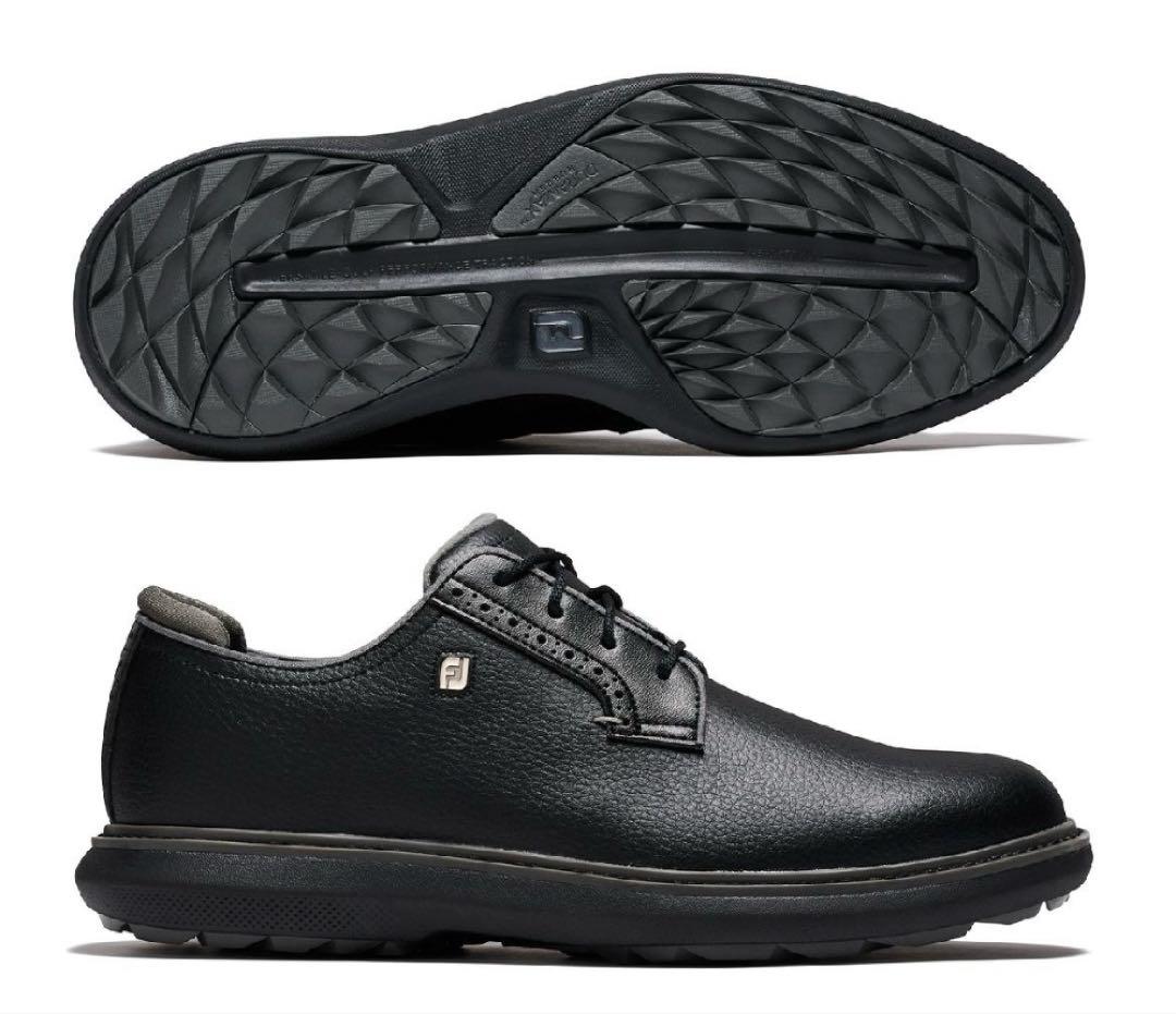 FootJoyトラディションズ スパイクレス ゴルフシューズ 57949J 黒