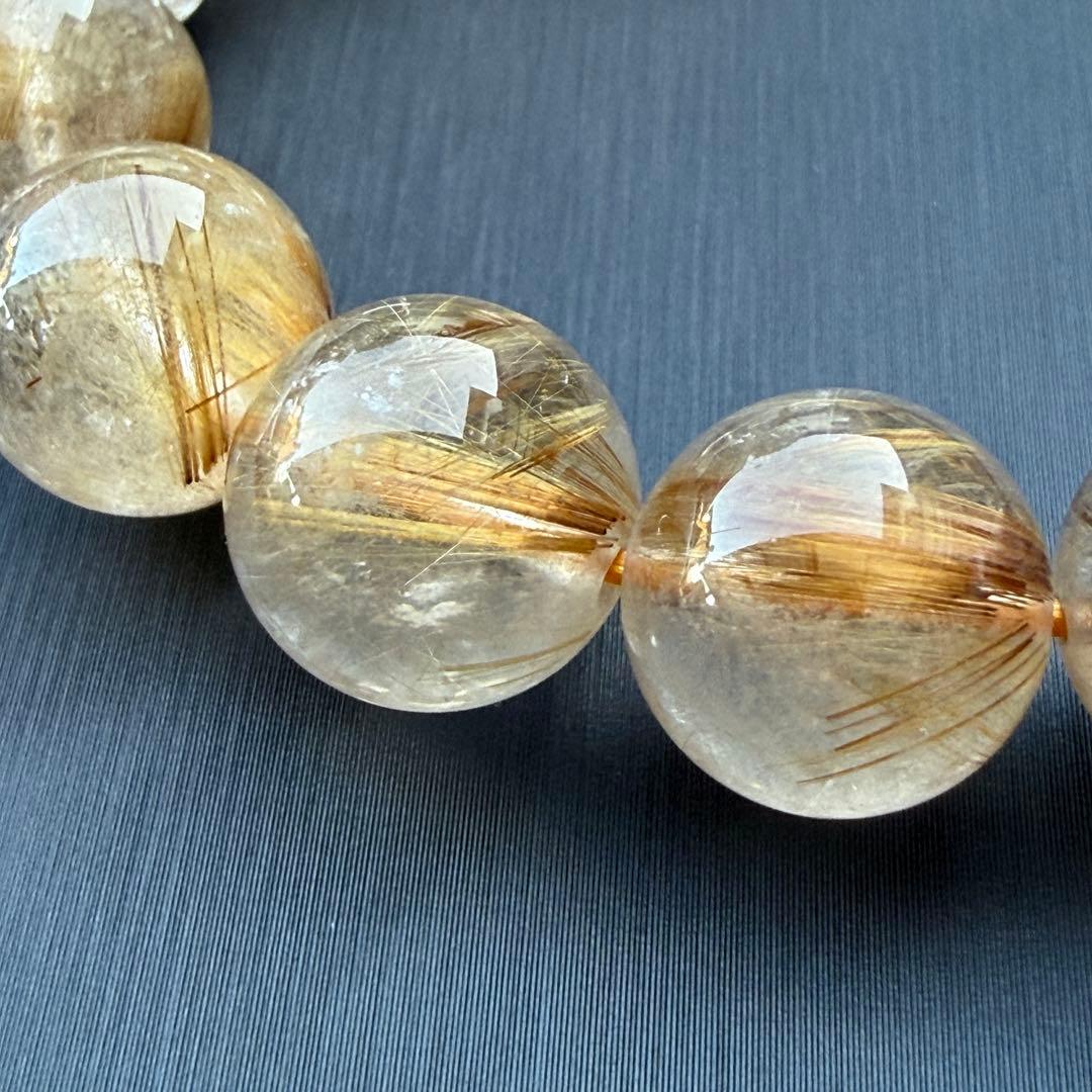 ラルク A4802 タイガータイチンルチルクォーツ