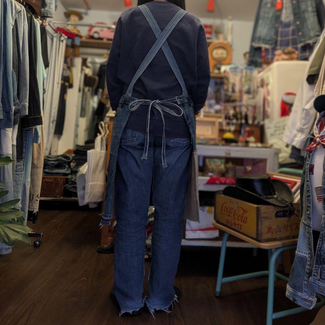 デニムリメイクエプロン　NO.50S