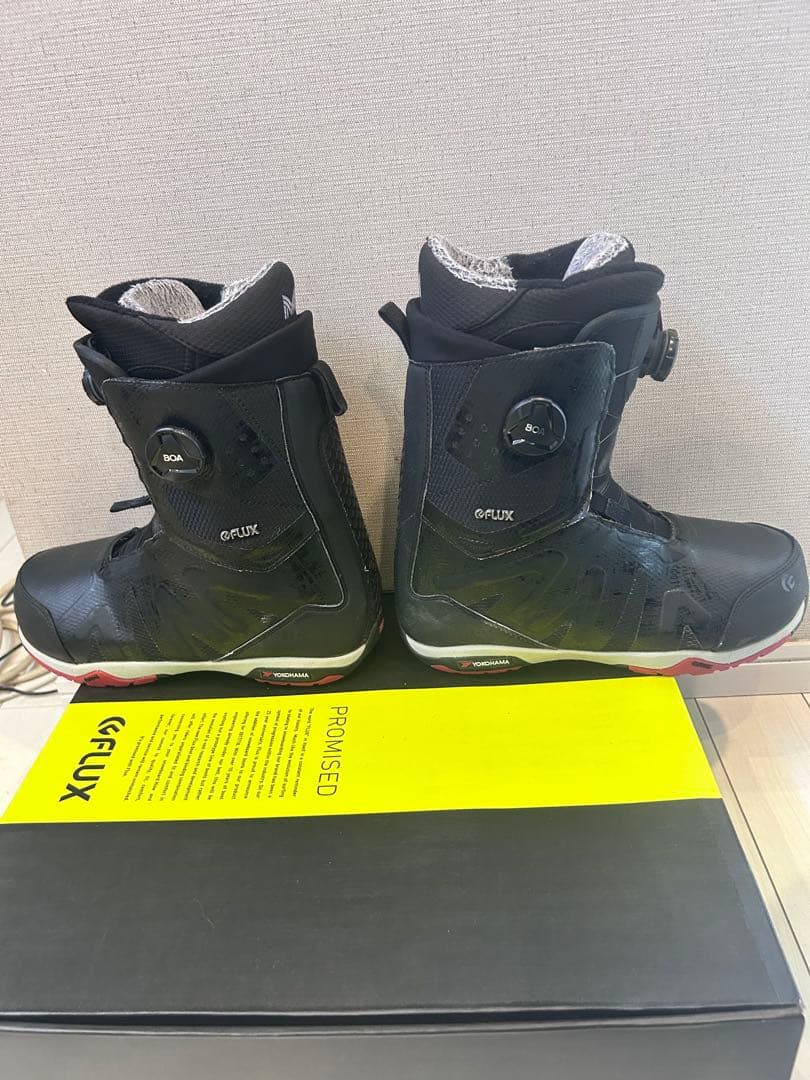FLUX フラックス　OM-BOA 28.5㎝　ブラック　スノーボードブーツ