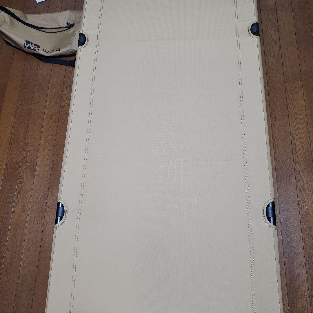 WAQ フォールディング　コット　2way ベージュ