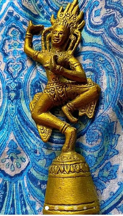 金運爆上げ　特別祈祷　タイの法鈴　縦10cm ビシュヌ神