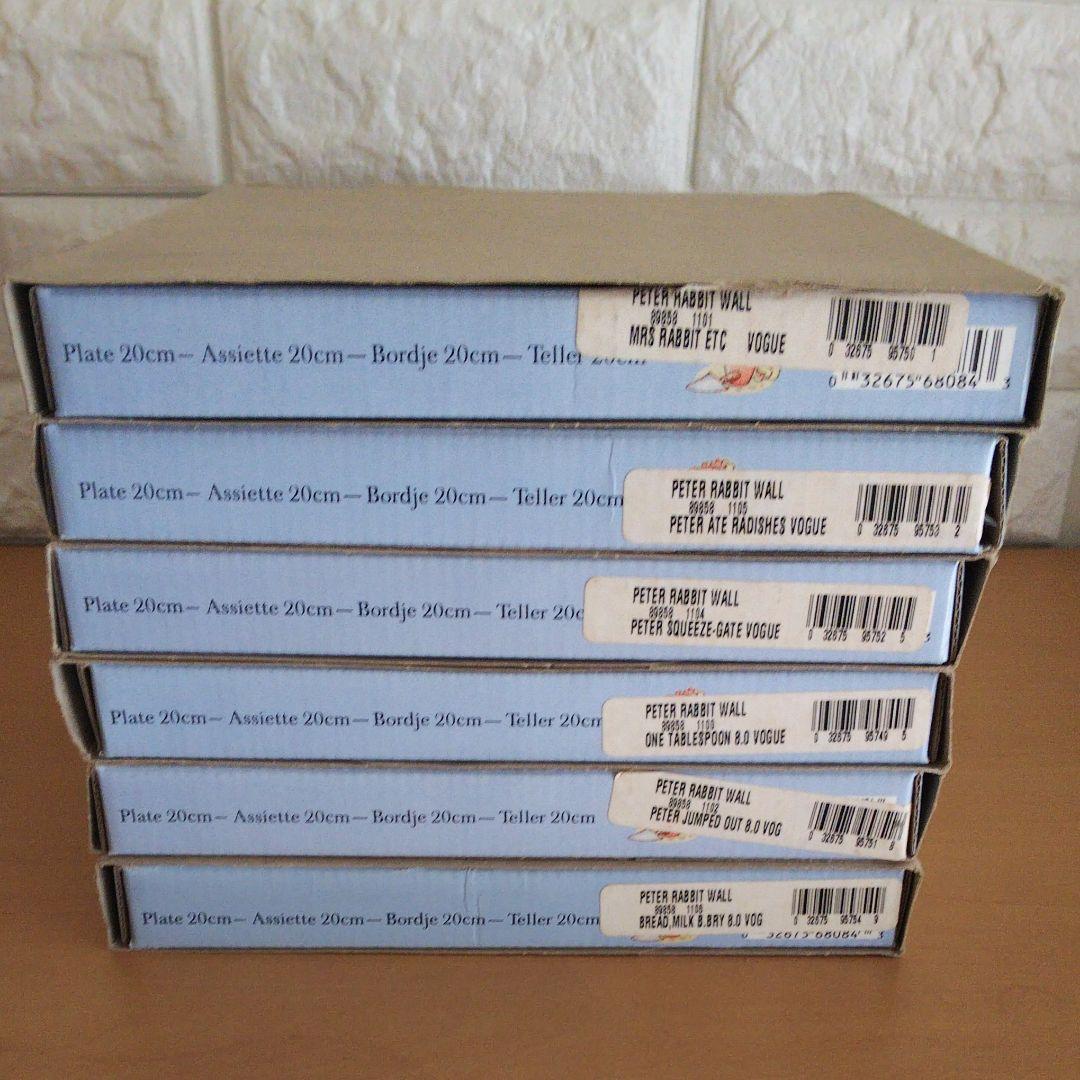 ピーターラビット プレート ６枚セット