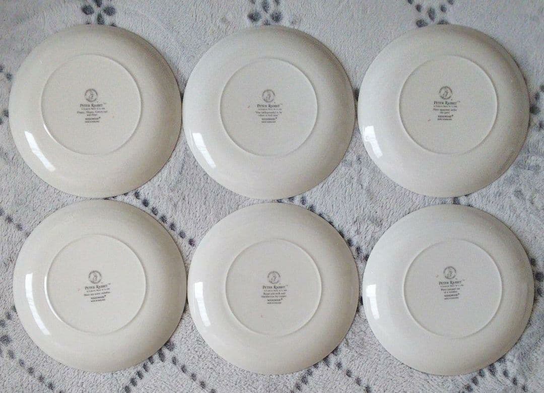 ピーターラビット プレート ６枚セット