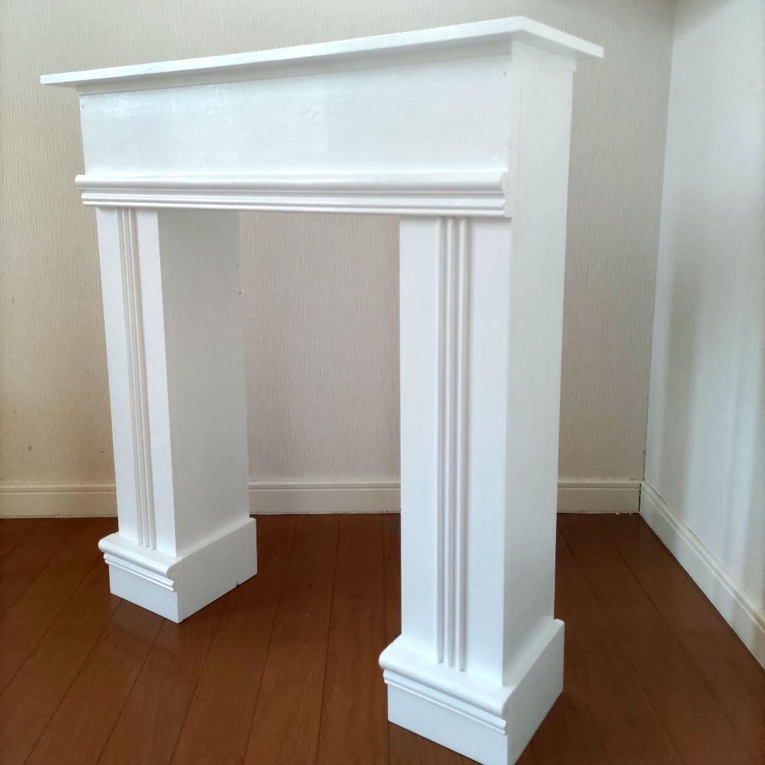 マントルピース　パーツなしホワイト③