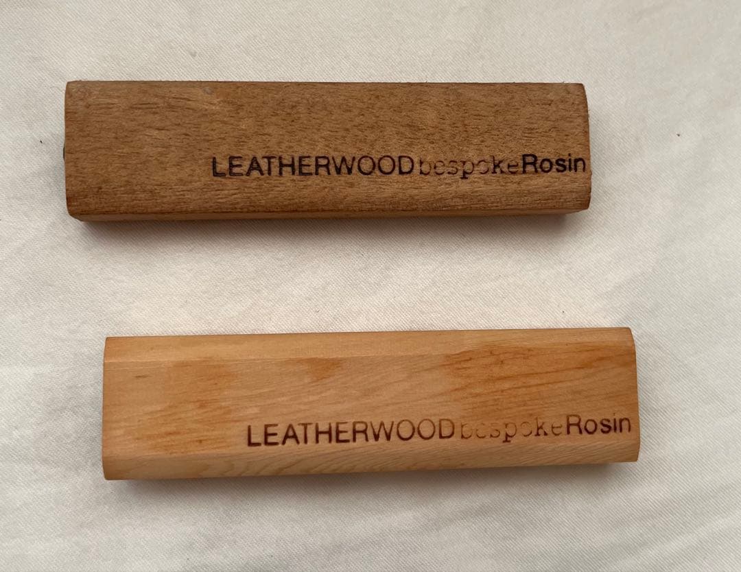 LEATHERWOOD BESPOKE ROSIN 松脂（ヴァイオリン用）　2本