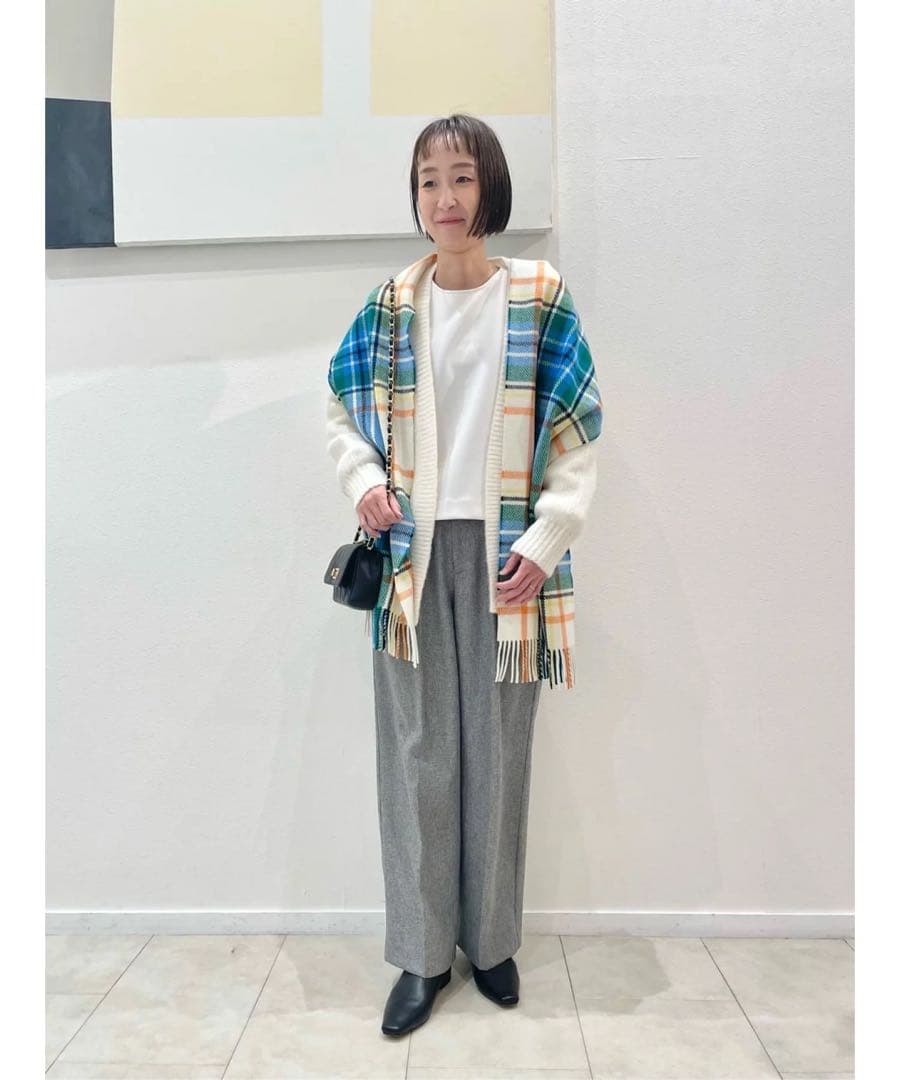 【別注】新品★ 大判ストール チェック Joshua Elliss ¥30800