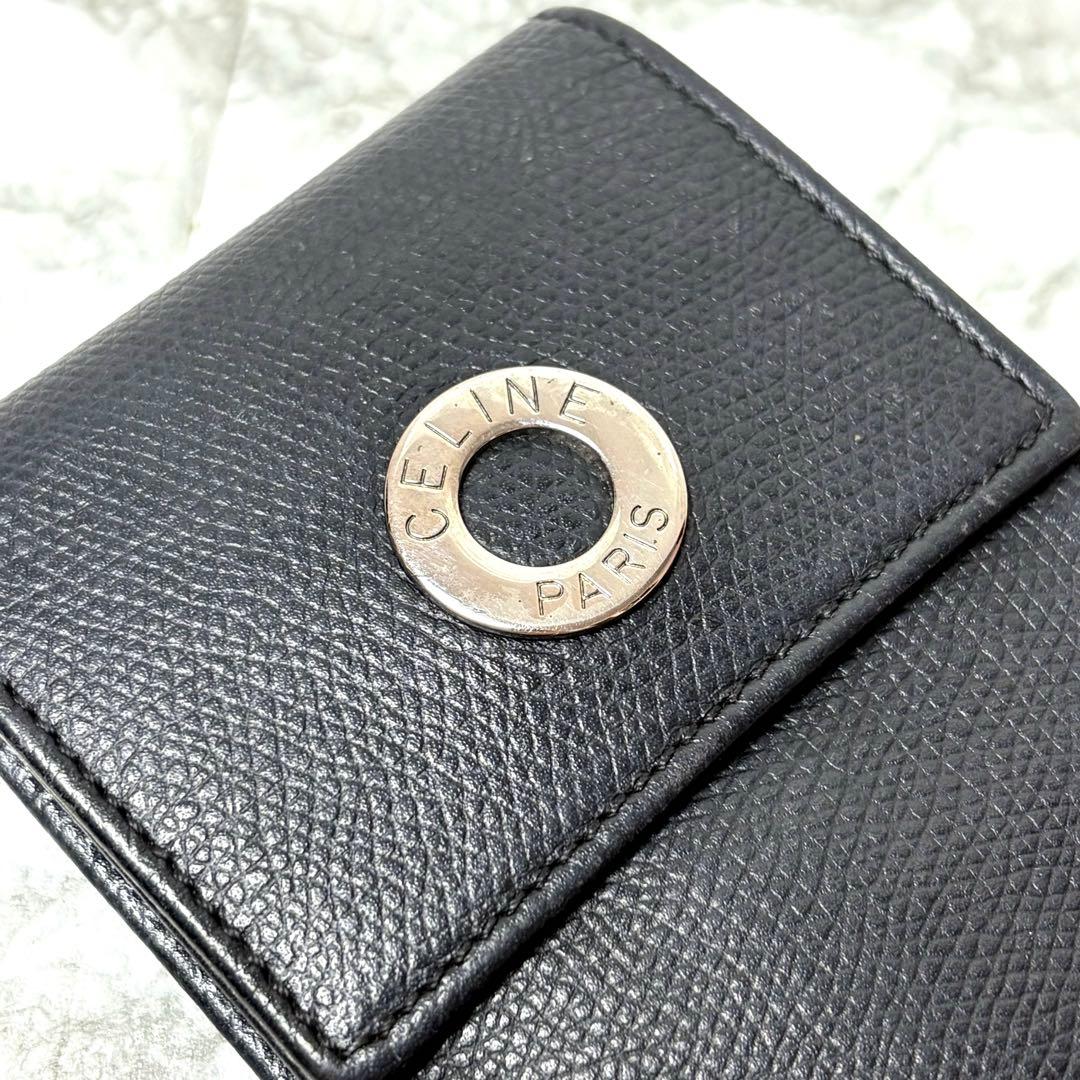 セリーヌ　CELINE ペンケース　メガネケース　小物入れ　レザー　サークルロゴ