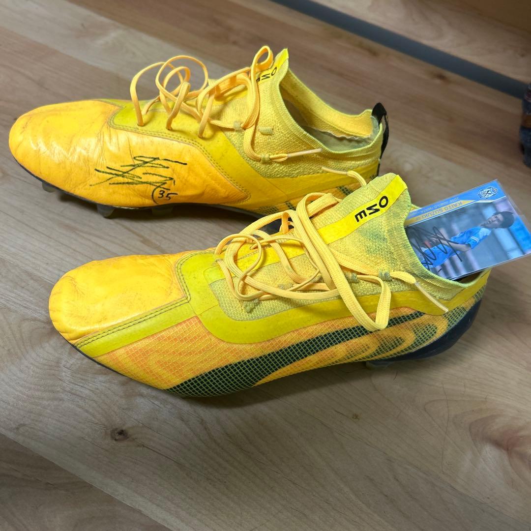 ジュビロ磐田 2020シーズン鈴木海音選手のスパイク　支給品