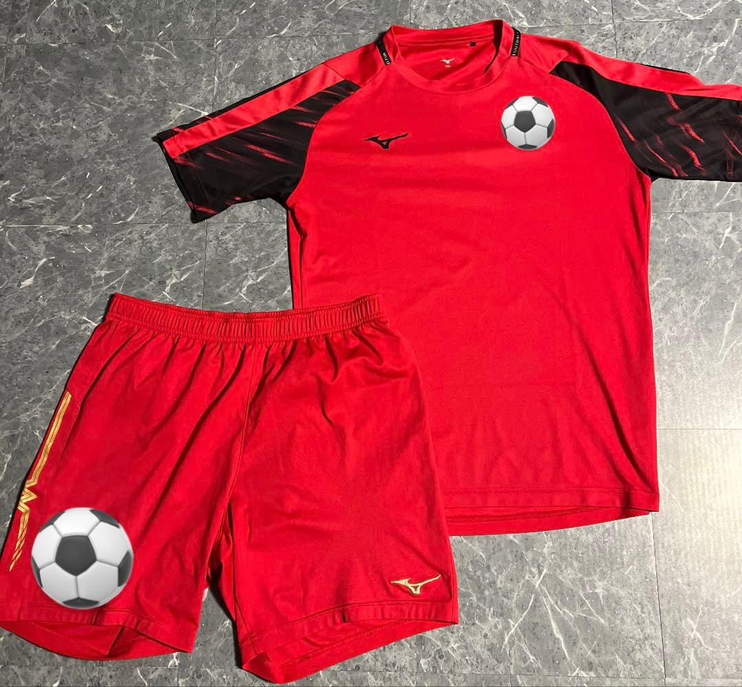 矢板中央高校 赤練習着上下セット 10番代